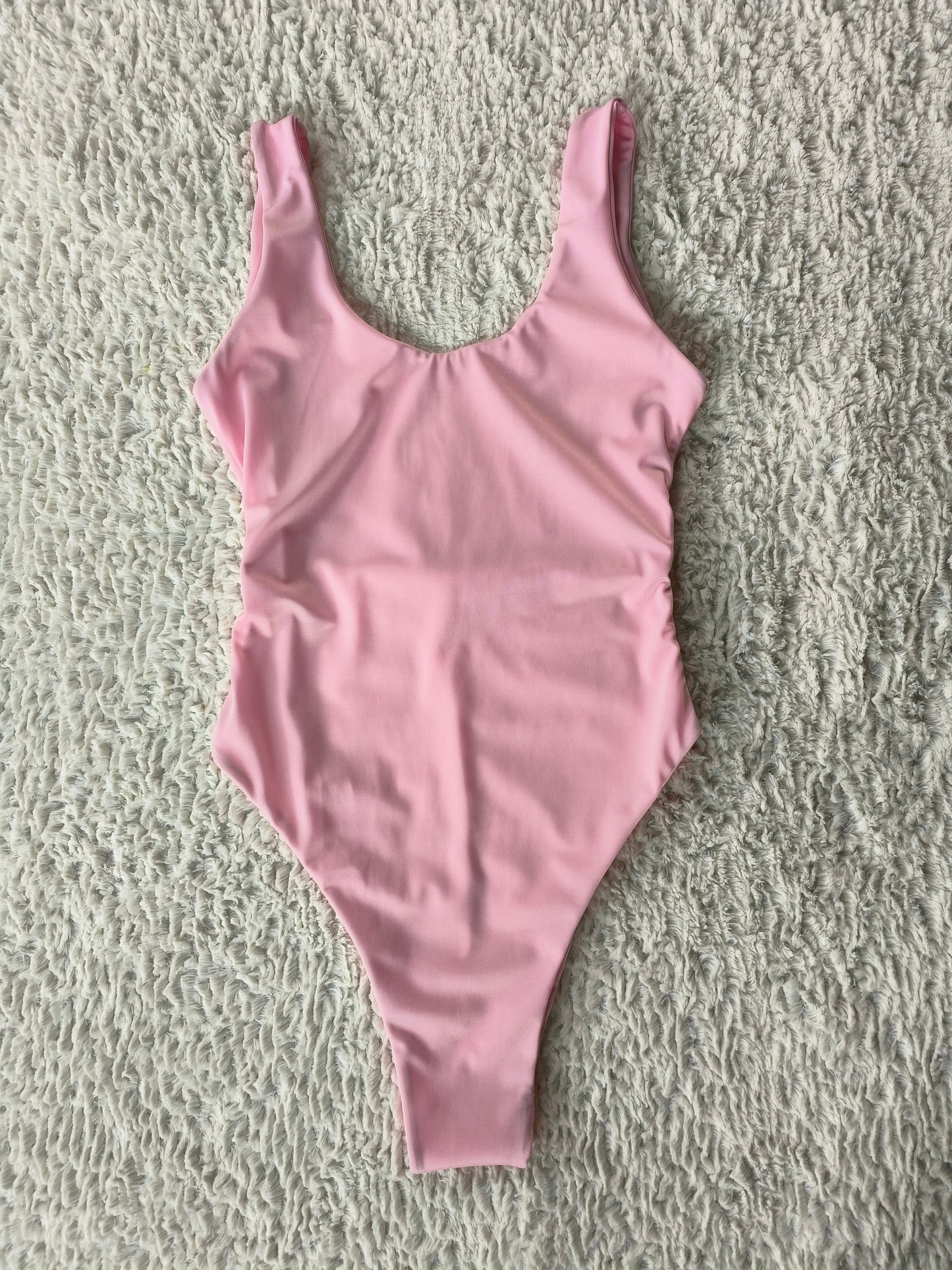 Bloom High-Cut Seamless Onepiece - Blush Pink 🌸