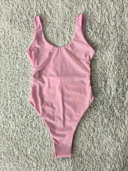 Bloom High-Cut Seamless Onepiece - Blush Pink 🌸