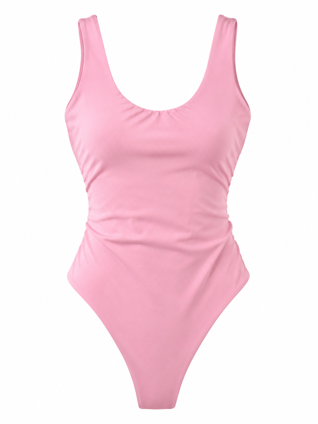 Bloom High-Cut Seamless Onepiece - Blush Pink 🌸
