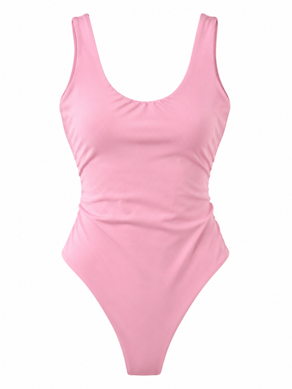 Bloom High-Cut Seamless Onepiece - Blush Pink 🌸
