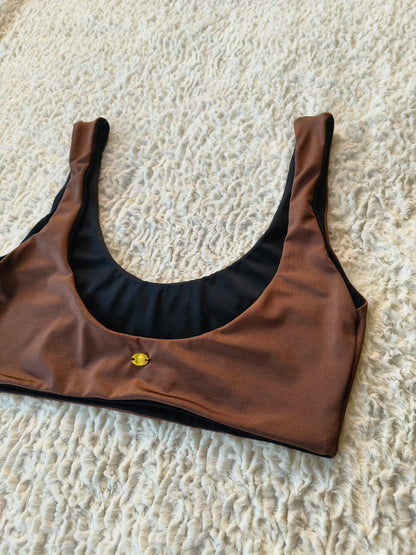 Coast Essential Scoop Top - Cocoa 🤎