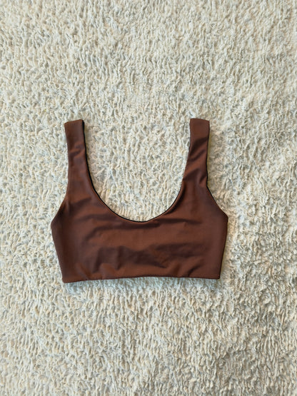 Coast Essential Scoop Top - Cocoa 🤎