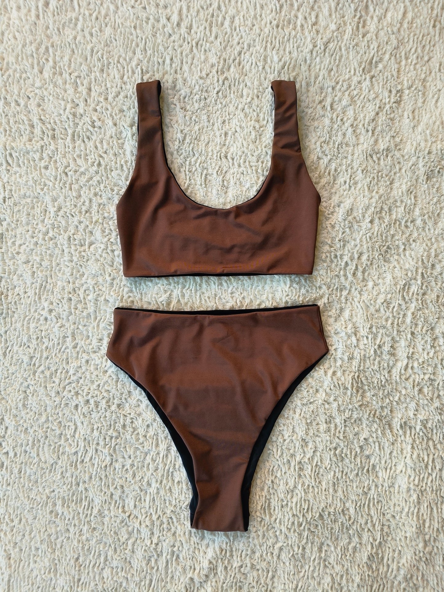 Cove Essential High-Cut Bottom - Cocoa 🤎