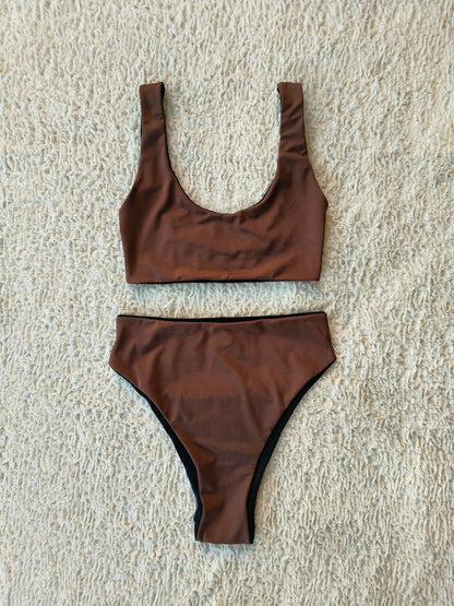 Cove Essential High-Cut Bottom - Cocoa 🤎